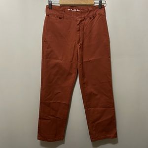 Dickies Rust/Orange Worker Chop Roll Hem | Size 1/25